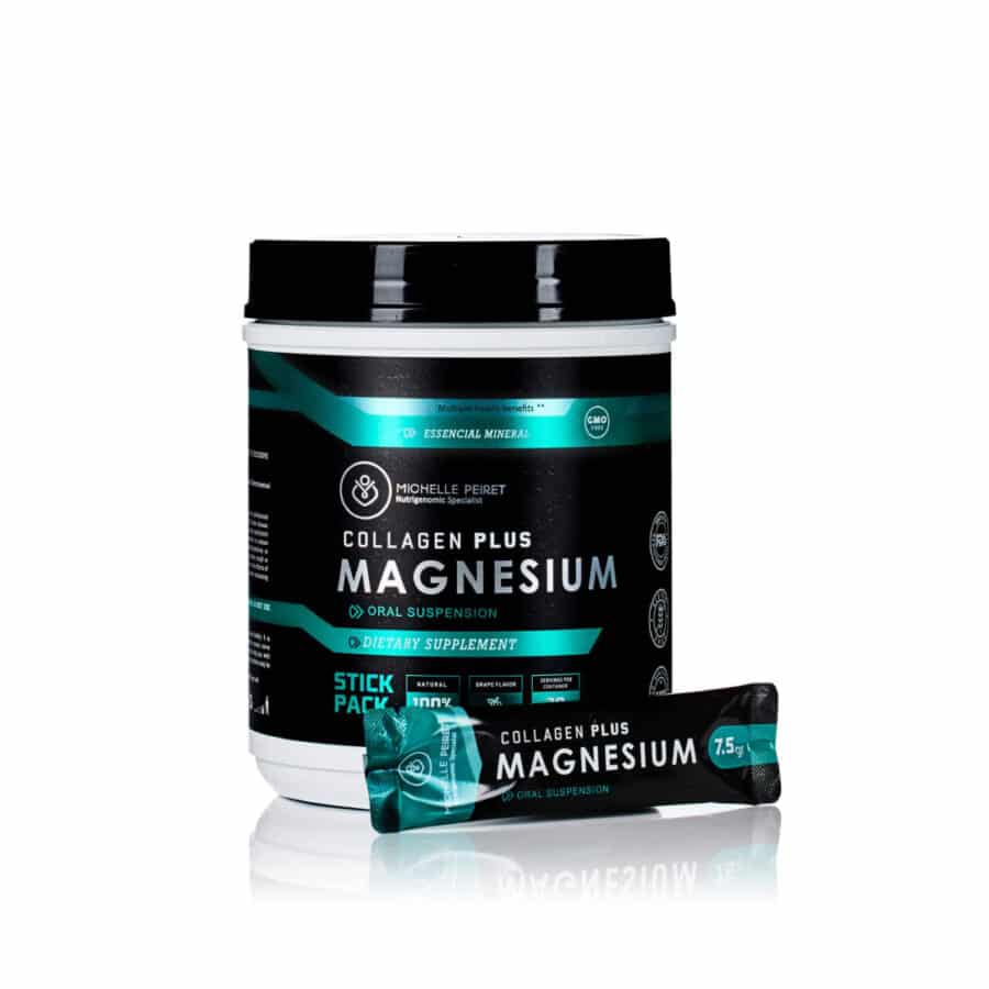 Collagen Magnesium Plus en polvo. Michelle Peiret